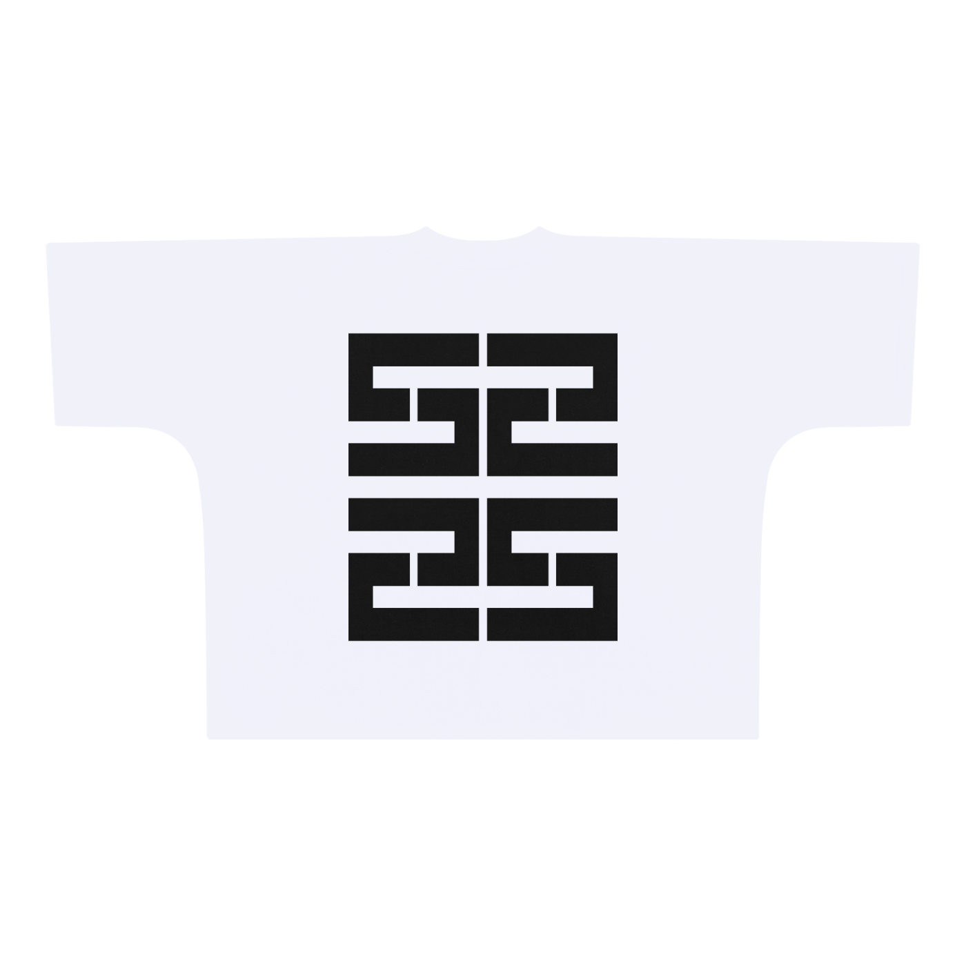 Oversize One-piece Pattern Cut Boxy Tee - 300 GSM