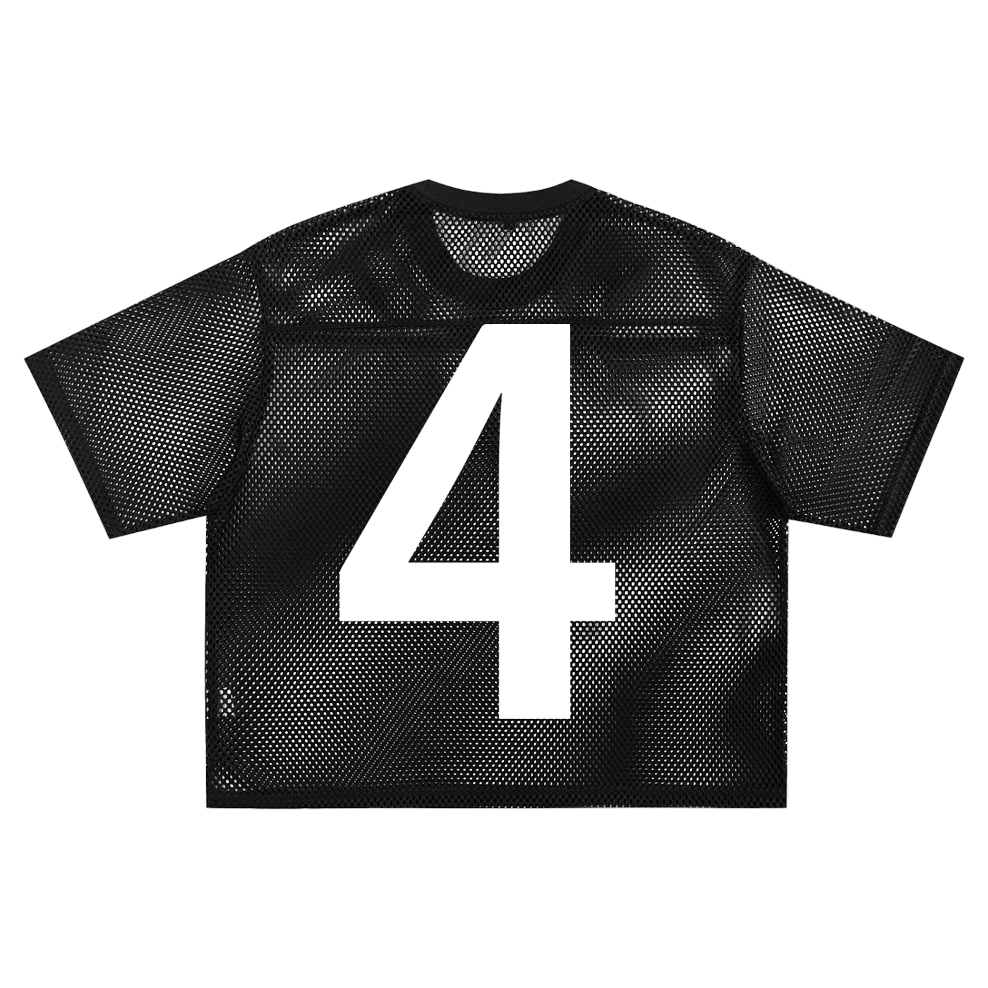 See-through Boxy Net T-shirt