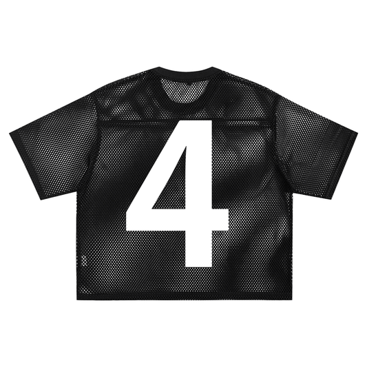 See-through Boxy Net T-shirt